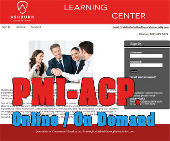 Order Now!!! PMI-ACP Agile Certified Practitioner Exam Prep Training - OnDemand Learning